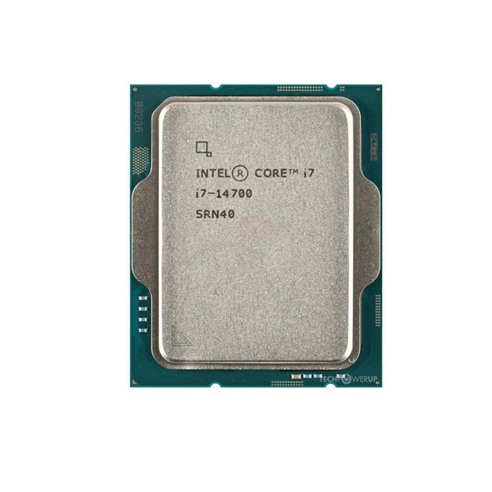 CPU Intel Core i7 14700 (Intel LGA1700 - 20 Core - 28 Thread - Base 2.1Ghz - Turbo 5.4Ghz - Cache 33MB) (Tray chính hãng chưa kèm tản nhiệt)