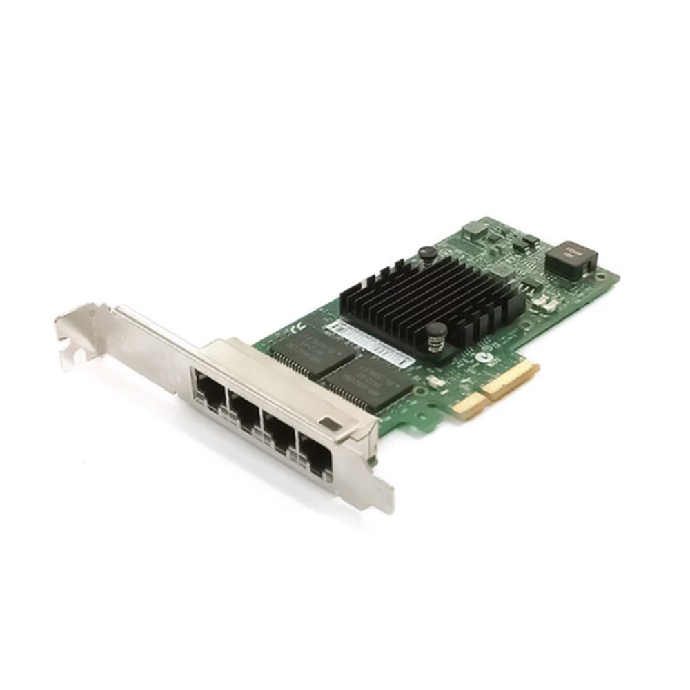 Cạc mạng có dây Intel PCI-E I350-T4 (10/100/1000Mbps/ 4 Cổng RJ45)