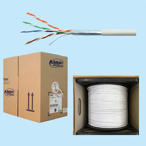 Cáp mạng Commscope CAT5e (6-219590-2) lẻ ( 1 mét )