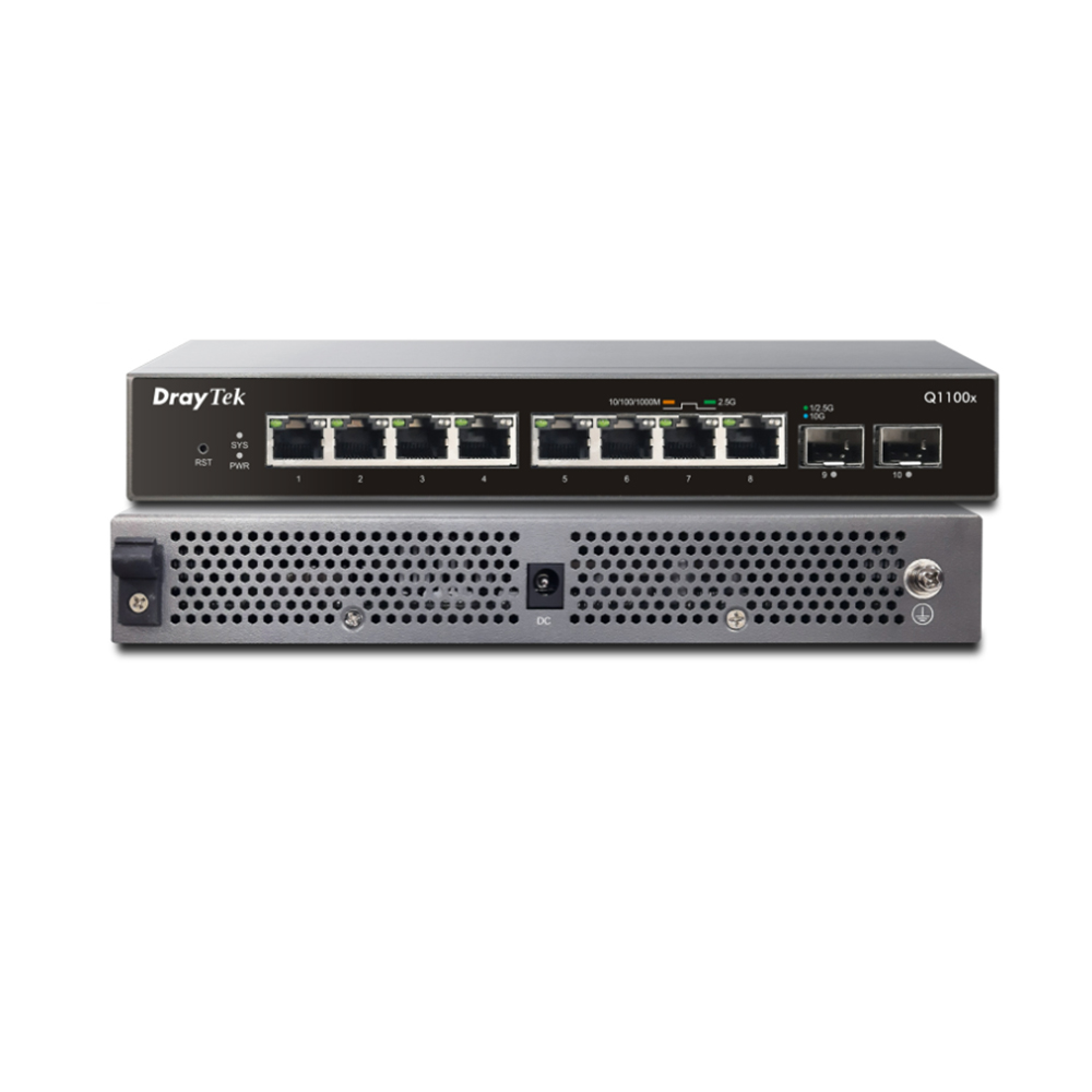 Thiết bị mạng DrayTek VigorSwitch Q1100x