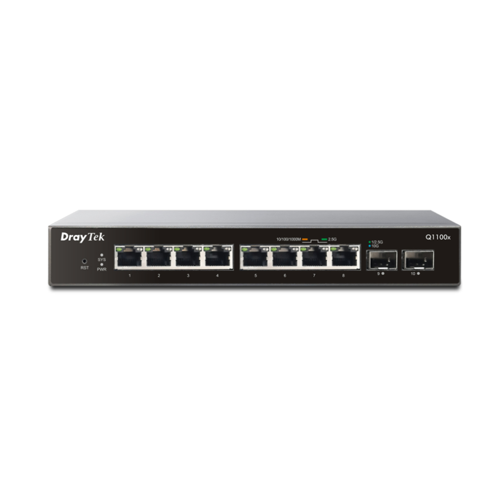 Thiết bị mạng DrayTek VigorSwitch Q1100x