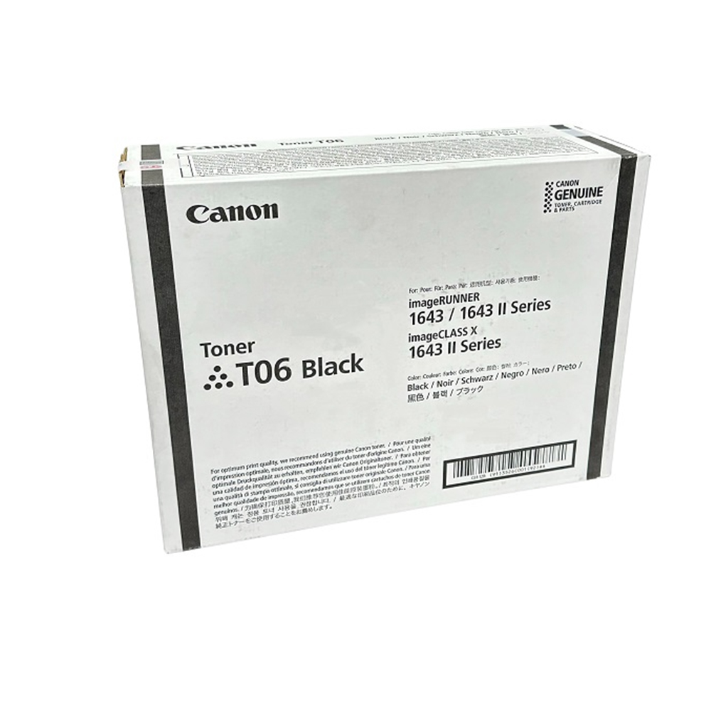 Hộp mực in Canon T06 BK Black