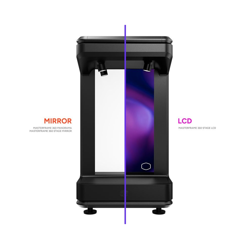 Vỏ Case Cooler Master MasterFrame 360 Stage LCD (MF360-KHNN-S02)